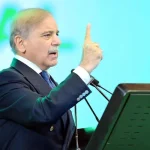 Prime Minister Shehbaz Sharif addresses a ceremony in connection with the International Youth Day in Islamabad on August 12, 2025. — PID
